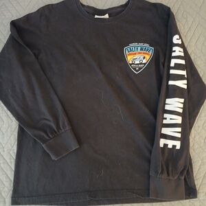 Vintage Men's Salty Wave Surf Shop T Sz S EVC